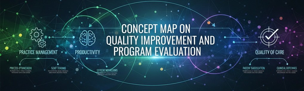 Concept Map on Quality Improvement and Program Evaluation