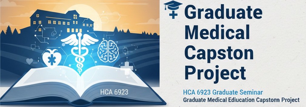 HCA 6923 Graduate Medical Education Capstone Project