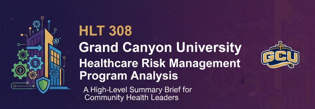 HLT 308 Healthcare Risk Management Program Analysis