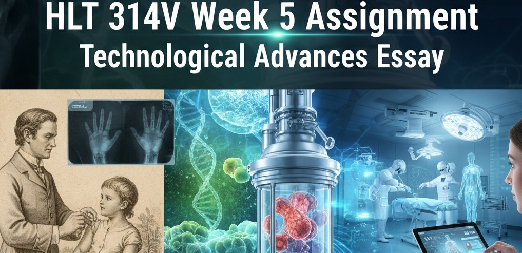 HLT 314V Week 5 Assignment Technological Advances Essay