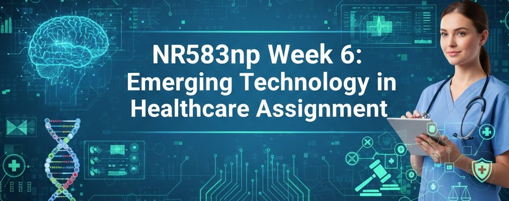 NR583np Week 6: Emerging Technology in Healthcare