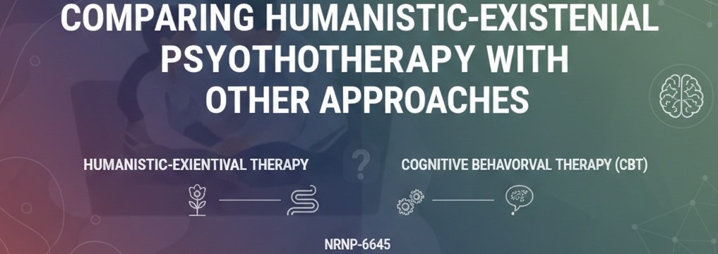 NRNP-6645 COMPARING HUMANISTIC-EXISTENTIAL PSYCHOTHERAPY WITH OTHER APPROACHES