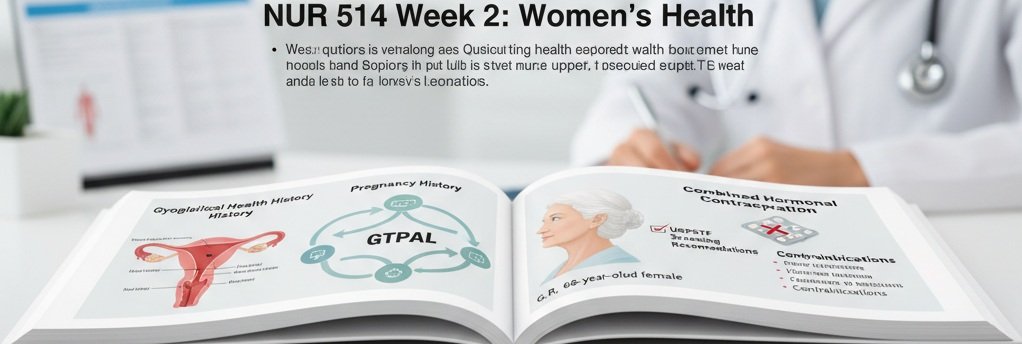 NUR 514 Week 2: Womens Health