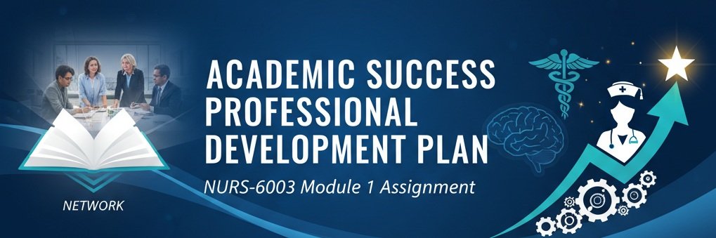 NURS-6003 Module 1 Assignment: Academic Success Professional Development Plan