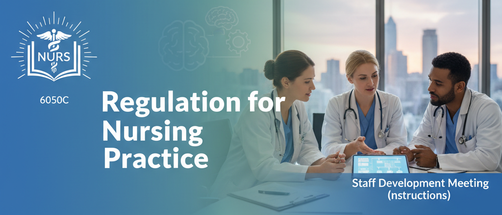 NURS: 6050C (REGULATION FOR NURSING PRACTICE STAFF DEVELOPMENT MEETING)